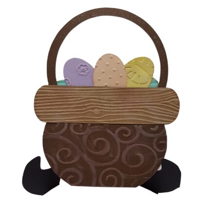 Easter Basket with Egg SVG