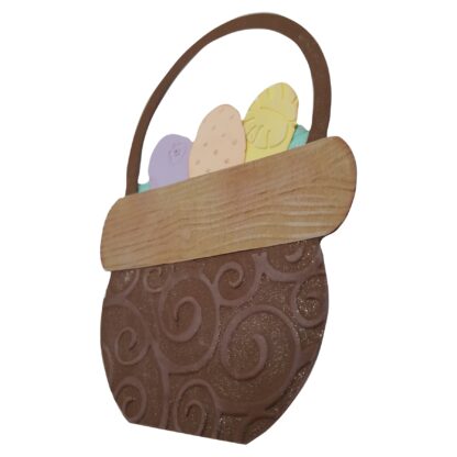 Easter Basket with Egg SVG - Image 3