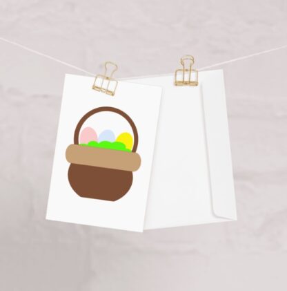 Easter Basket with Egg SVG - Image 5