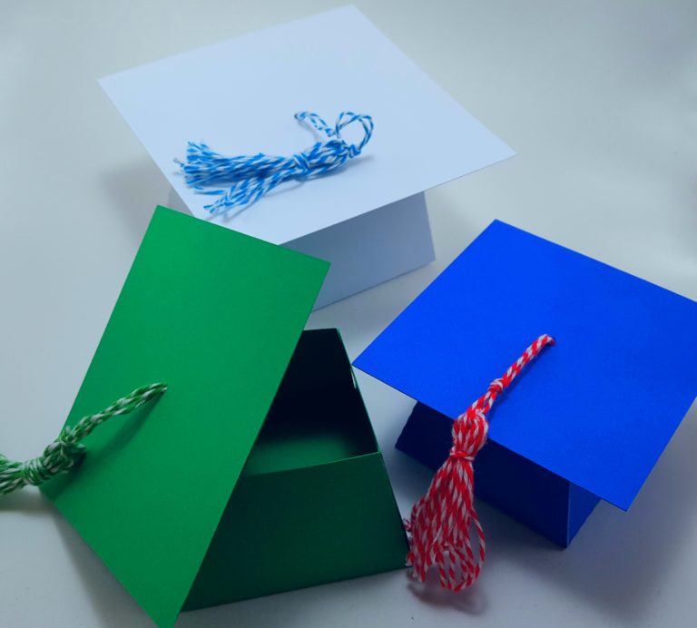 Download Graduation Hat Treat Box SVG - Unique Designs by Monica ...