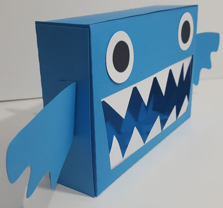 Download Shark Valentine Box SVG - Unique Designs by Monica - Store
