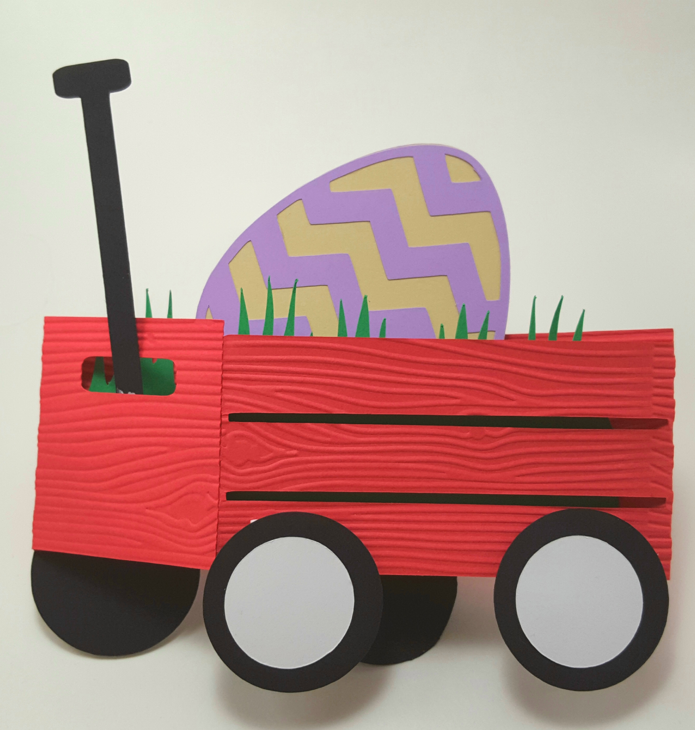 Download Easter Wagon Pop Up Card Svg Unique Designs By Monica Store