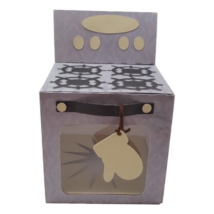 Oven Mini Cupcake Holder SVG - Image 2