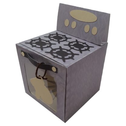 Oven Mini Cupcake Holder SVG - Image 3