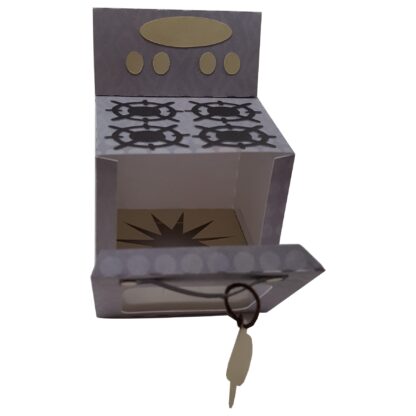 Oven Mini Cupcake Holder SVG - Image 4