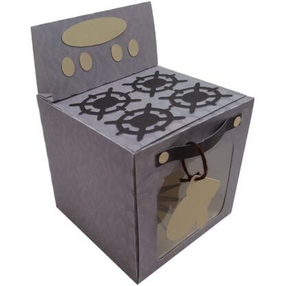 Oven Mini Cupcake Holder SVG - Image 6