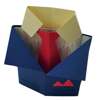 Pop Up Tux Card SVG