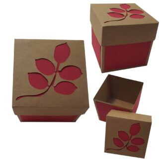 Autumn Leaves Box SVG