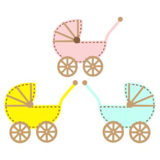 Baby Carriage SVG