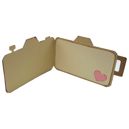 Camera with 3D Heart Lens SVG - Image 2