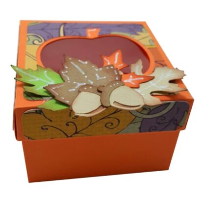 Pumpkin Window Box SVG - Image 2