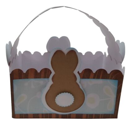 Chocolate Bunny Easter Basket SVG - Image 3