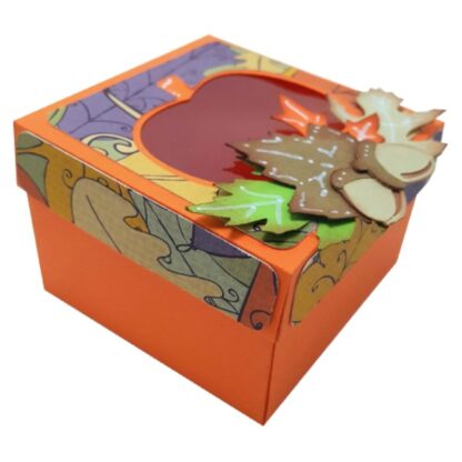 Pumpkin Window Box SVG - Image 4