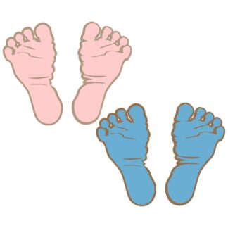 Baby Feet SVG