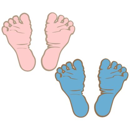 Baby Feet SVG