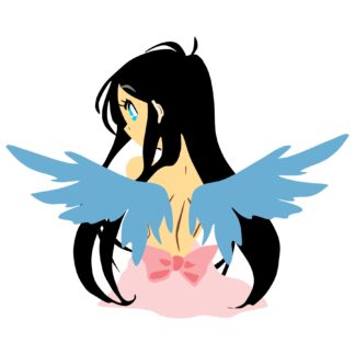 Interchanging Angel SVG