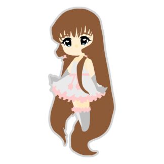 Claudette Malum Doll SVG