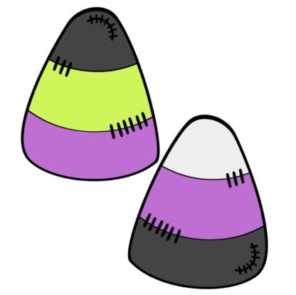 Frankenstein Candy Corn SVG