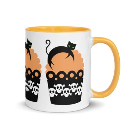 Halloween Cat Cupcake SVG - Image 3