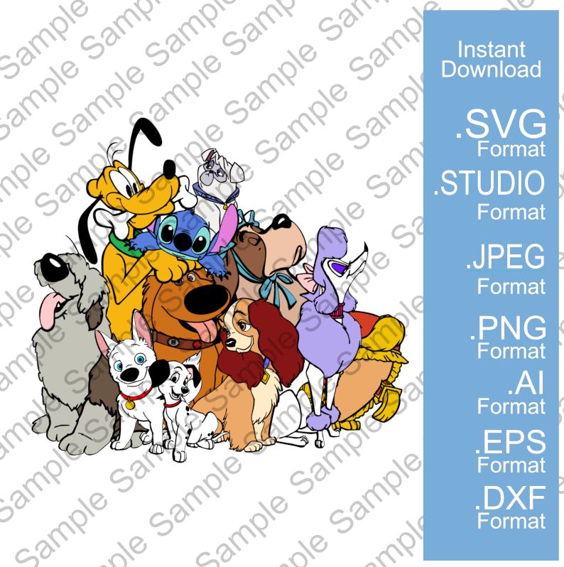 Free Free 309 Disney Dogs Svg SVG PNG EPS DXF File