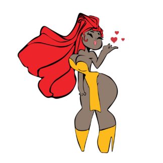 Blow Me Kisses SVG