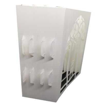3D Church House Window Shadow Box SVG - Image 3