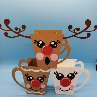 Download Christmas Mug Box Svg Unique Designs By Monica Store