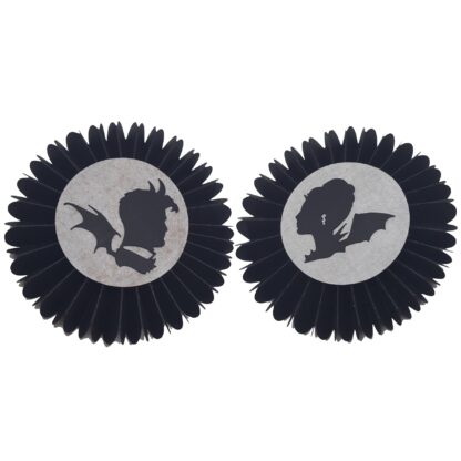 Demon King & Queen Rosette SVG