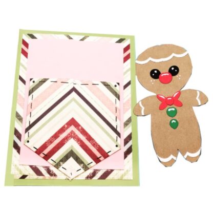 Gingerbread Cookies Pocket Card SVG