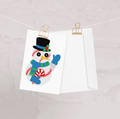Baseball Snowman SVG - Image 2