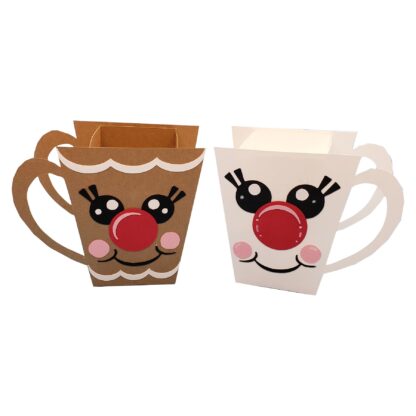 Christmas Mugs Box SVG - Bundle - Image 6