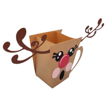 Christmas Mugs Box SVG - Bundle - Image 2