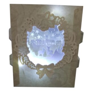 Wreath - Shadow Box & Card SVG