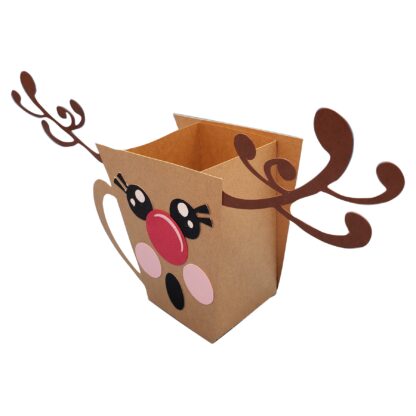 Christmas Mugs Box SVG - Bundle - Image 4