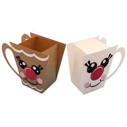 Christmas Mugs Box SVG - Bundle - Image 5