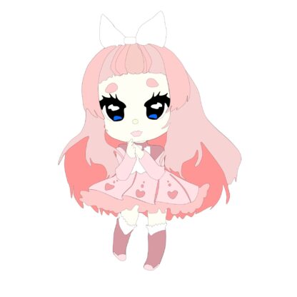 Paper Doll - Strawberry Lolita SVG