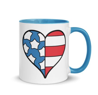 Patriotic Love Flag SVG - Image 2