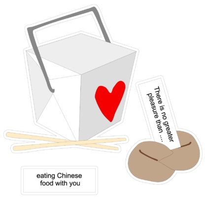 Take Out For Two SVG