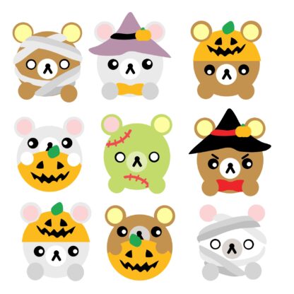 Halloween Bears SVG