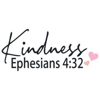 Kindness Ephesians 4-23 SVG