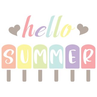 Hello Summer SVG