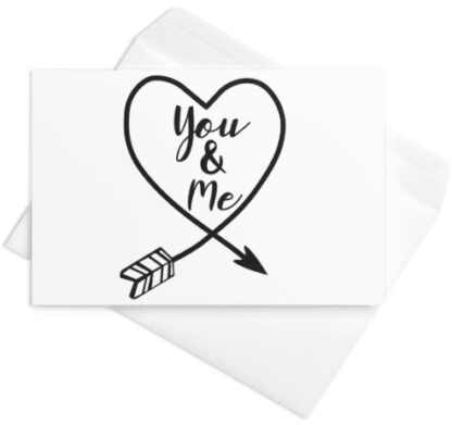 Heart Arrow, You & Me SVG - Image 2