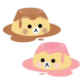 Kawaii - Flan SVG