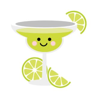Kawaii - Lime Margarita SVG