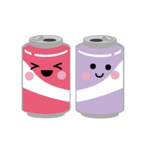 Kawaii - Soda Cans SVG