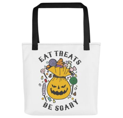 Eat Treats, Be Scary - Treat Bag SVG - Image 4