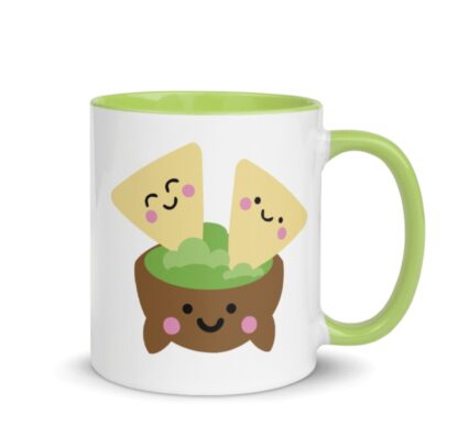 Kawaii  - Guacamole Dip & Chips SVG - Image 4