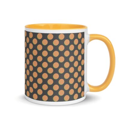 Halloween Black & Orange Dots Digital Pattern - Image 5