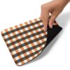 Halloween Black & Orange Plaid Digital Pattern - Image 4