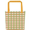 Halloween Orange & Green Plaid Digital Pattern - Image 4